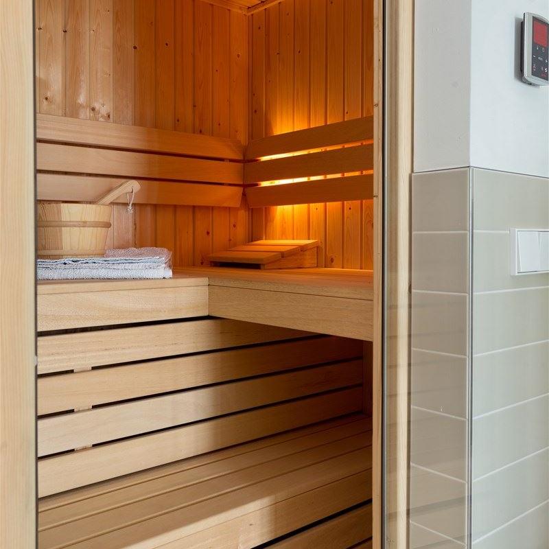 sauna badkamer